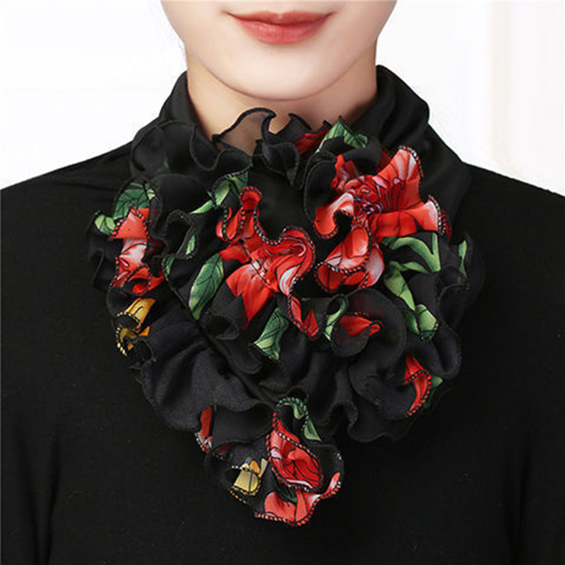 Silk Tie Woven - Sommer Frauen Eis Seide Plissee Blume