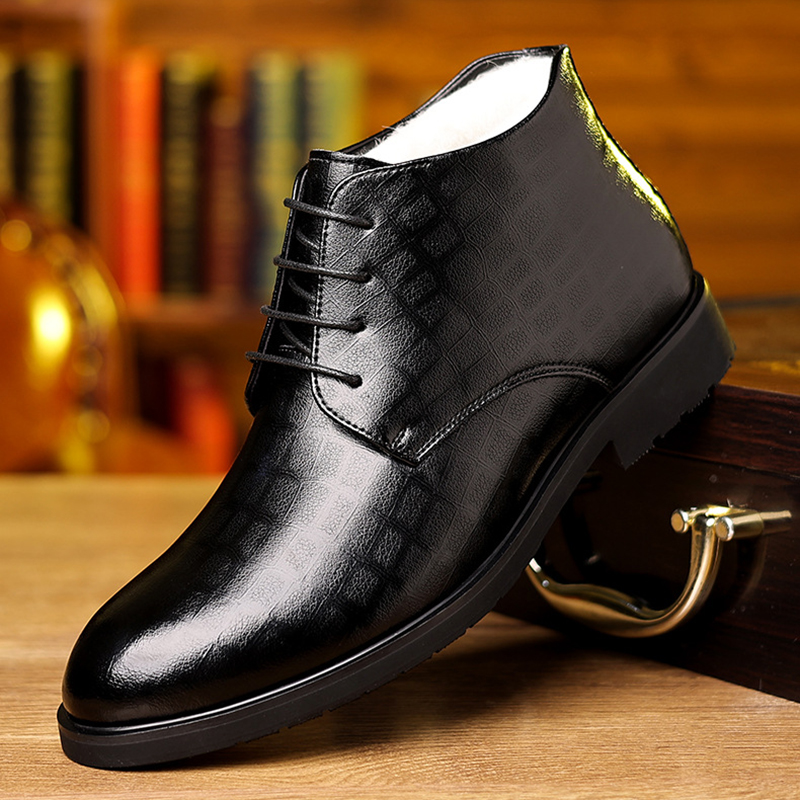 Men Formal Wear 2025 - Herren-Stiefel im britischen Stil, 2025, Winter,