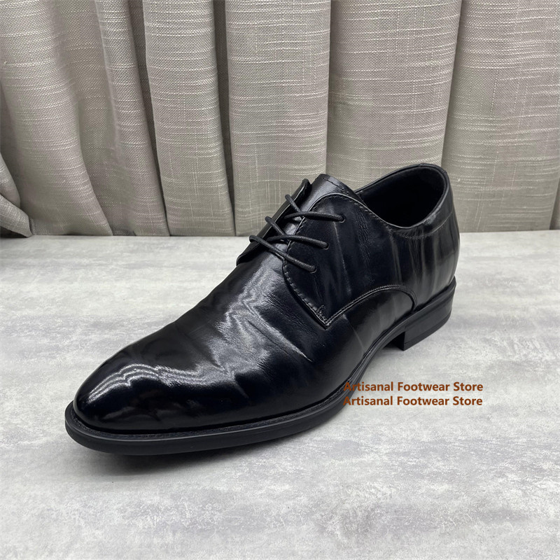 Herren-Oxford-Schuhe aus schwa – Formal Men Daily Wear Shoes Bewertung und Preis