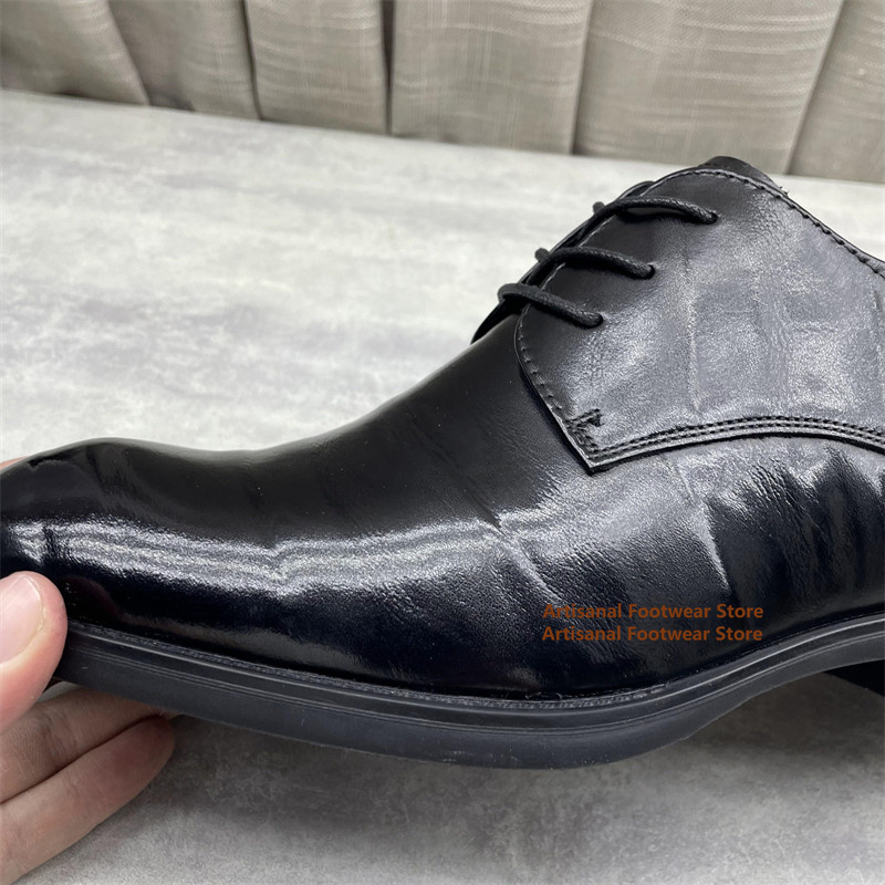 Herren-Oxford-Schuhe aus schwa – Formal Men Daily Wear Shoes Bewertung und Preis
