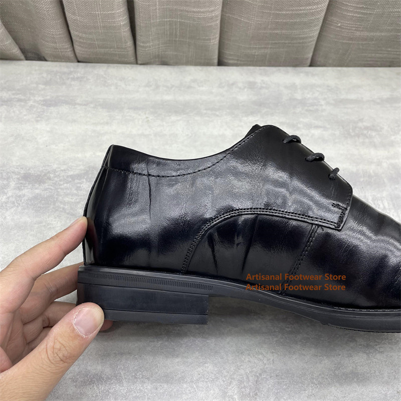 Herren-Oxford-Schuhe aus schwa – Formal Men Daily Wear Shoes Bewertung und Preis