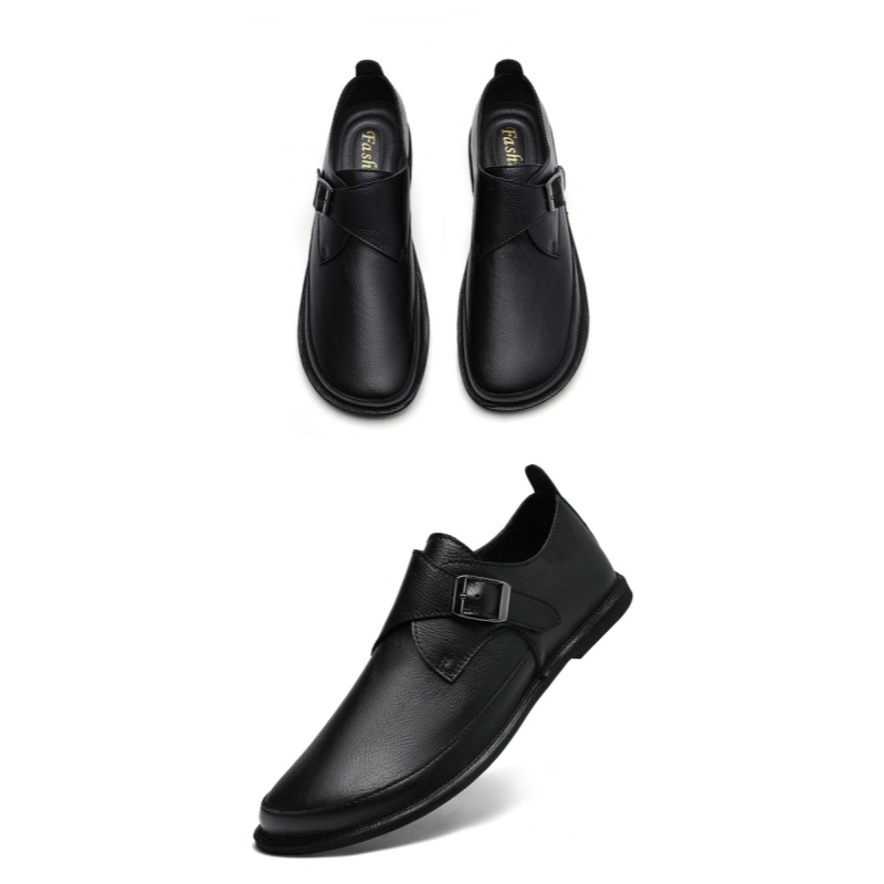 Herren-Lederschuhe im modische – Formal Men Daily Wear Shoes Bewertung und Preis
