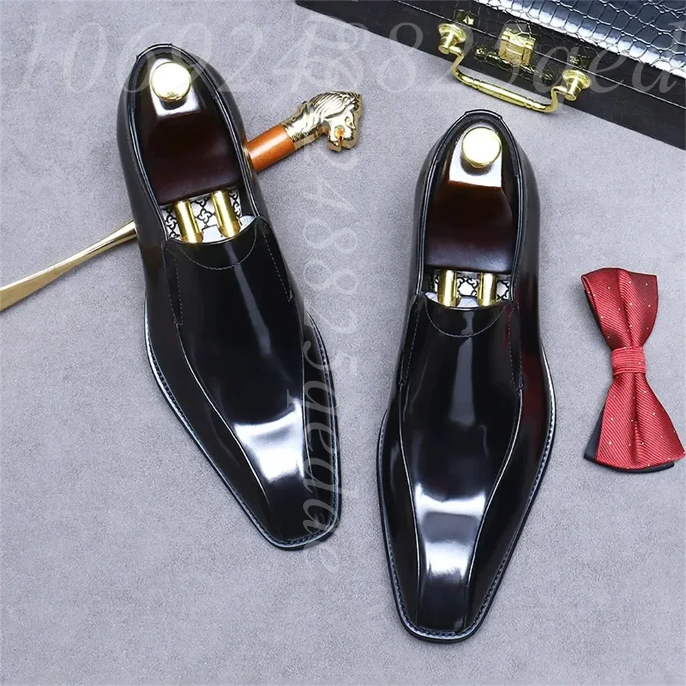 Handgefertigte Vintage Schnürs – Formal Men Daily Wear Shoes Bewertung und Preis