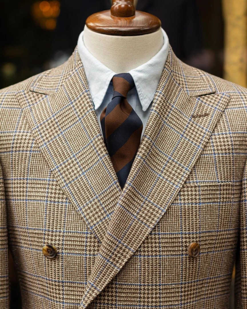 Retro-Karo Doppelreihiger Herr – Men'S Formal Wear For Reception Bewertung und Preis