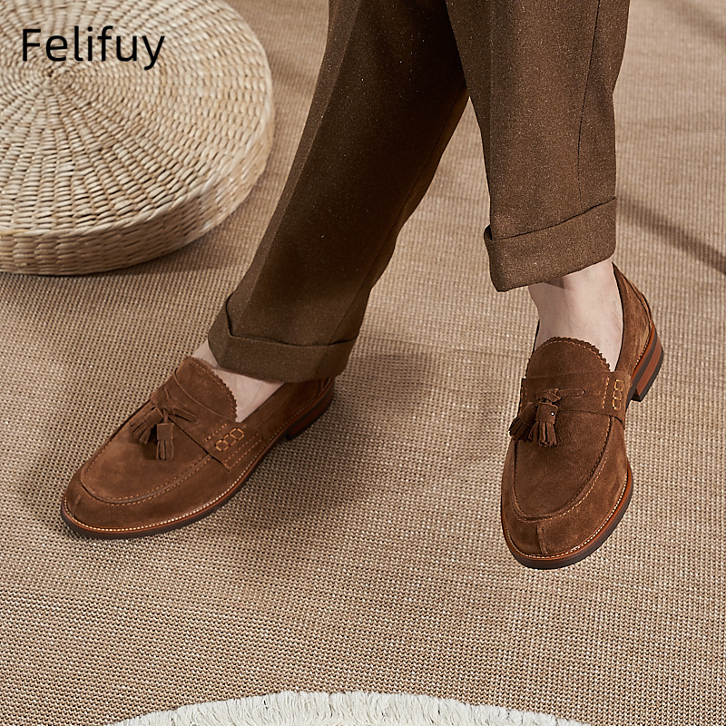 Neue braune Herren-Loafer aus  – Men'S Formal Party Wear Shoes Bewertung und Preis