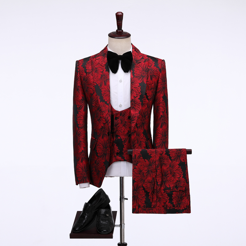 2026 Florale Herrenanzüge Bräu – Men Formal Wear Jacket Bewertung und Preis
