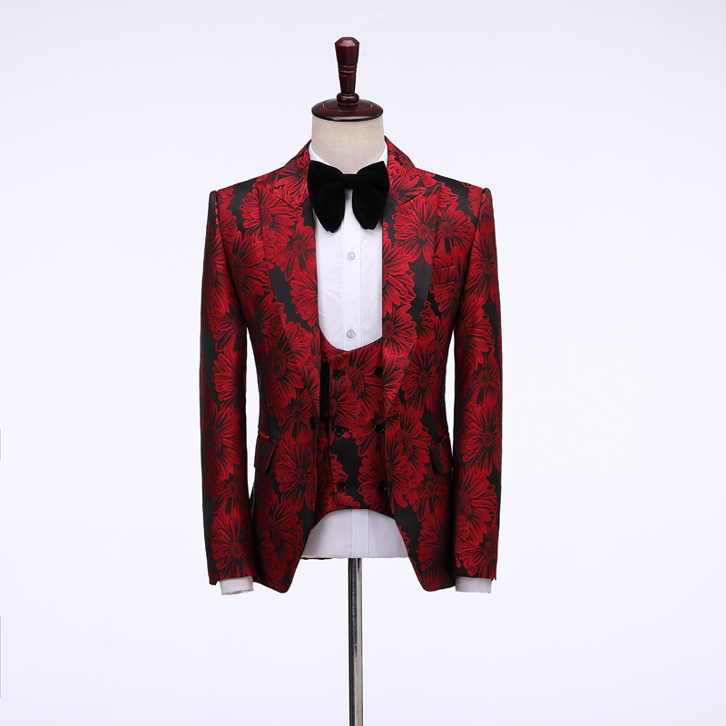 2026 Florale Herrenanzüge Bräu – Men Formal Wear Jacket Bewertung und Preis