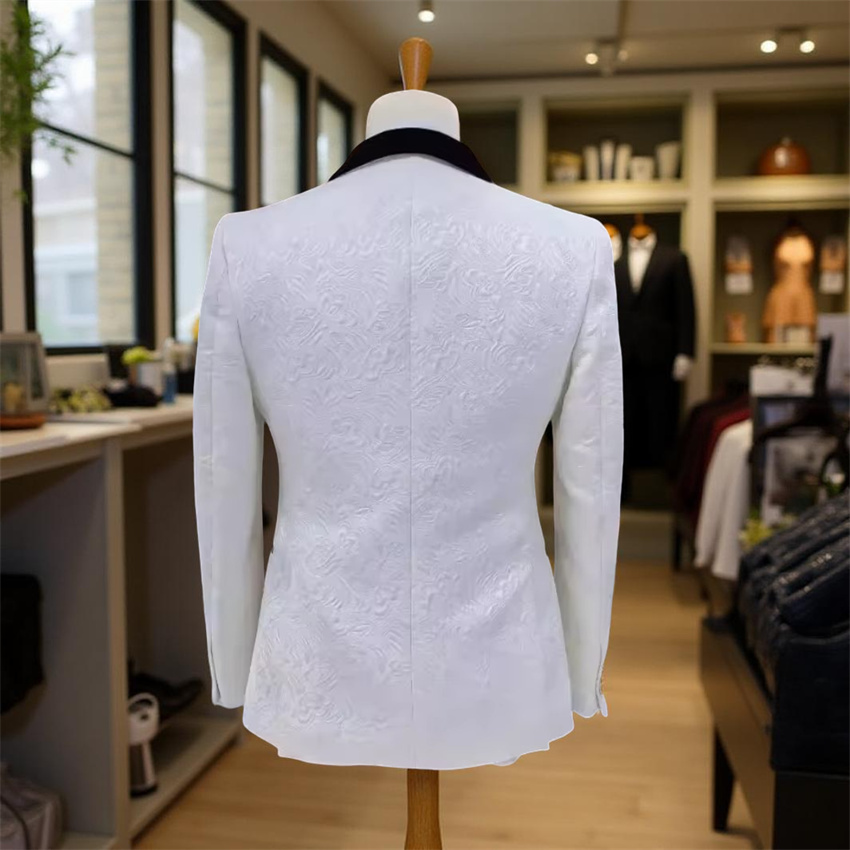 3-teilige Blumen-Hochzeitsanzü – Men Formal Wear 2025 Bewertung und Preis