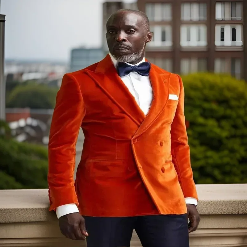 Samt formelle Herrenanzüge Zwe – Men Formal Wear 2025 Bewertung und Preis
