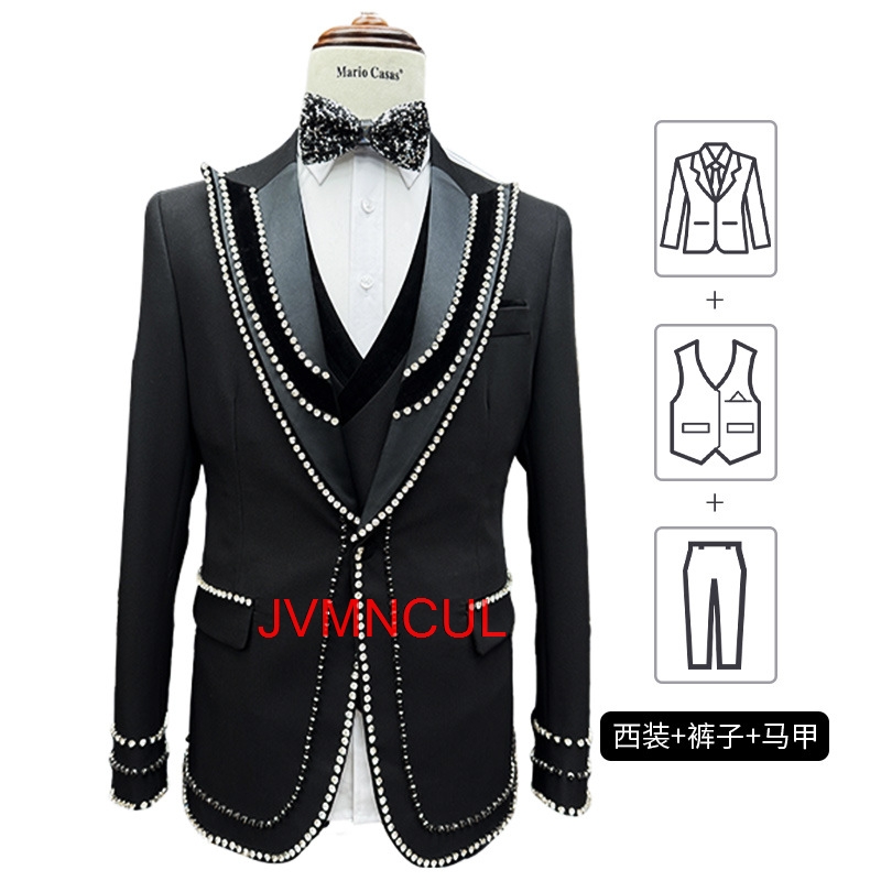 Herrenmode 3-Teiliger Anzug Sl – Men'S Formal Wear For Reception Bewertung und Preis