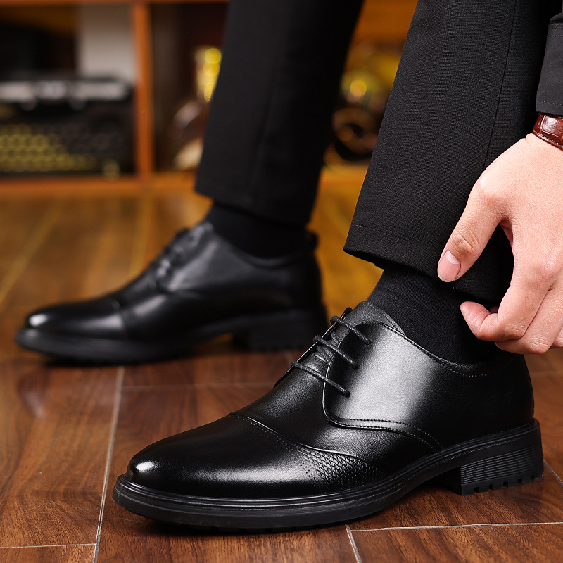 Herren-Oxfords aus schwarzem,  – Formal Men Daily Wear Shoes Bewertung und Preis