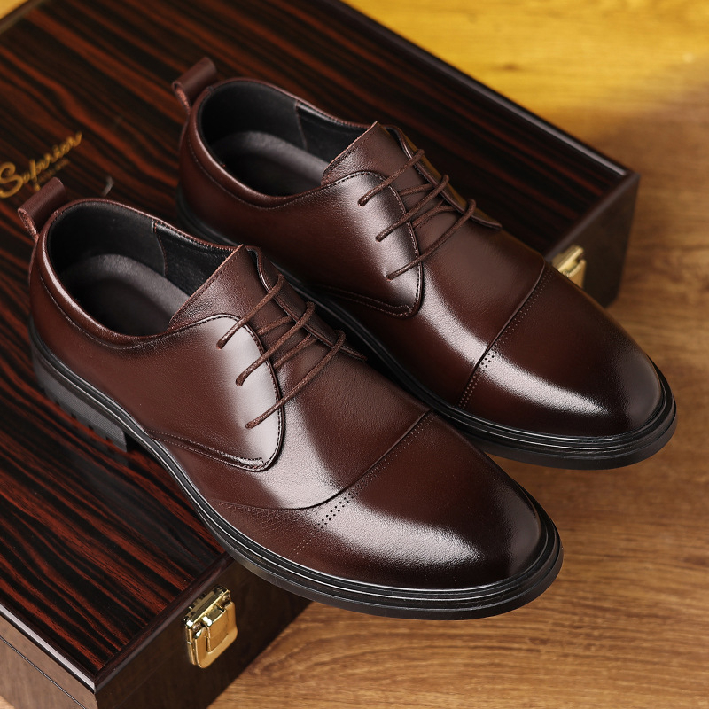Herren-Oxfords aus schwarzem,  – Formal Men Daily Wear Shoes Bewertung und Preis